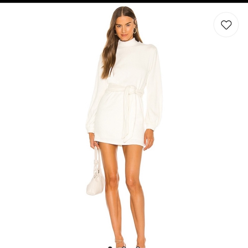 Majorelle Edwin Mini Dress in off white
